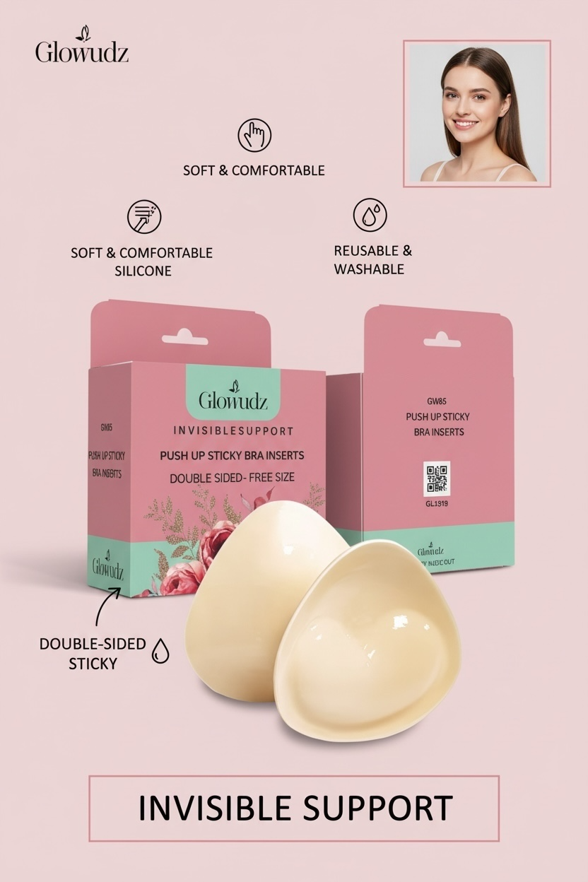 Glowudz Bra Pads adhesive